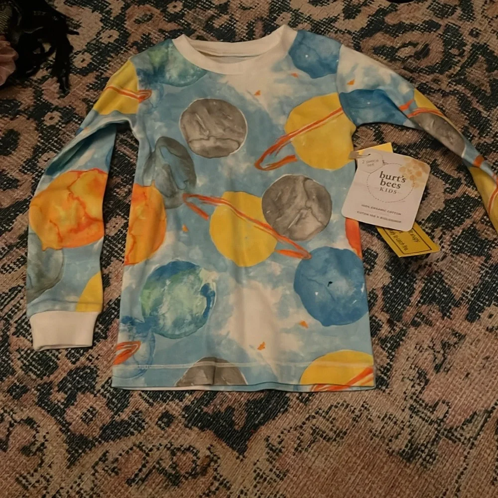 Burt’s bee Pajamas, Outer Space Blue - Picture 3 of 7